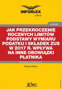 Jak przekroczenie rocznych limitów - okłakda ebooka