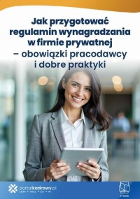 Jak przygotować regulamin wynagradzania - okłakda ebooka