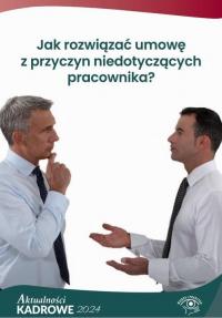 Jak rozwiązać umowę z przyczyn - okłakda ebooka