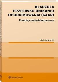 Klauzula przeciwko unikaniu opodatkowania - okłakda ebooka