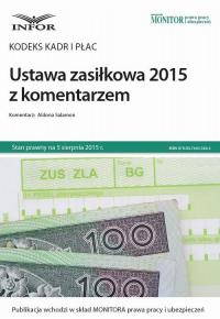 Kodeks kadr i płac  Ustawa zasiłkowa - okłakda ebooka