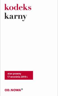 Kodeks karny. Stan prawny 17 września - okłakda ebooka
