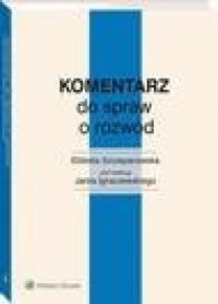 Komentarz do spraw o rozwód - okłakda ebooka