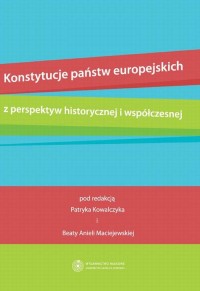 Konstytucje państw europejskich - okłakda ebooka