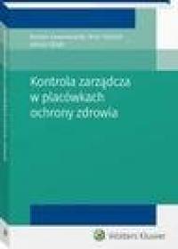 Kontrola zarządcza w placówkach - okłakda ebooka