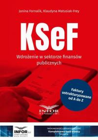 KSeF Wdrożenie w sektorze finansów - okłakda ebooka