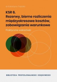 KSR 6 Rezerwy, bierne rozliczenia - okłakda ebooka