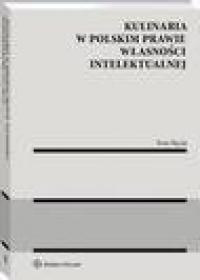Kulinaria w polskim prawie własności - okłakda ebooka