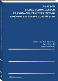 Leksykon prawa budowlanego, planowania - okłakda ebooka