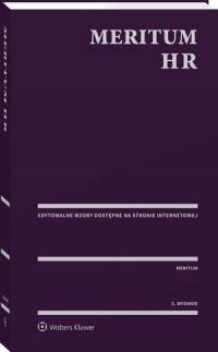MERITUM HR - okłakda ebooka