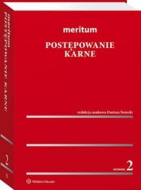Meritum Postępowanie karne - okłakda ebooka