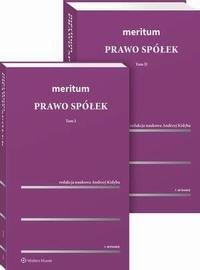 Meritum Prawo spółek, tom I i II - okłakda ebooka