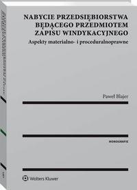 Nabycie przedsiębiorstwa będącego - okłakda ebooka