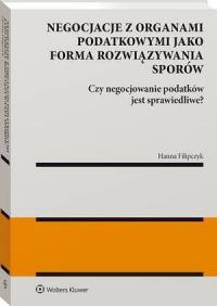 Negocjacje z organami podatkowymi - okłakda ebooka