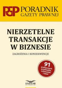 Nierzetelne transakcje w biznesie. - okłakda ebooka