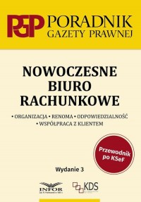 Nowoczesne biuro rachunkowe. Organizacja, - okłakda ebooka