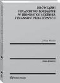 Obowiązki finansowo-księgowe w - okłakda ebooka