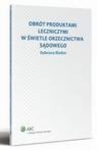 Obrót produktami leczniczymi w - okłakda ebooka