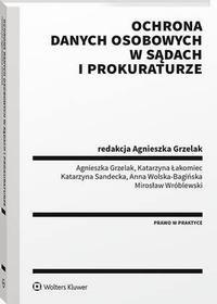 Ochrona danych osobowych w sądach - okłakda ebooka