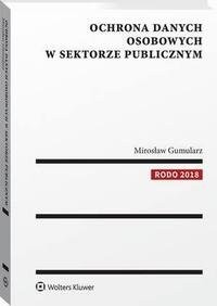 Ochrona danych osobowych w sektorze - okłakda ebooka