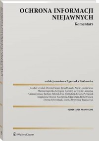 Ochrona informacji niejawnych. - okłakda ebooka