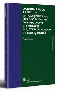 Ochrona osób trzecich w postępowaniu - okłakda ebooka