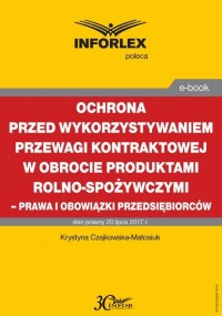 Ochrona przed wykorzystywaniem - okłakda ebooka