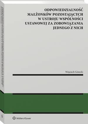 Odpowiedzialność małżonków pozostających - okłakda ebooka