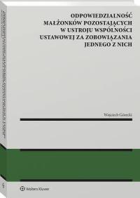 Odpowiedzialność małżonków pozostających - okłakda ebooka