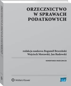 Orzecznictwo w sprawach podatkowych - okłakda ebooka