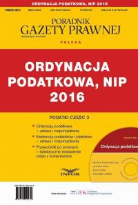 PODATKI 2016/5 Podatki cz.3 Ordynacja - okłakda ebooka