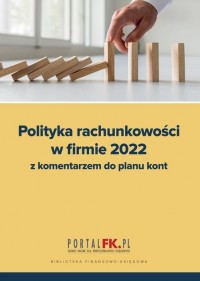Polityka Rachunkowości w Firmie - okłakda ebooka
