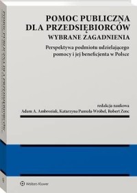 Pomoc publiczna dla przedsiębiorców - okłakda ebooka