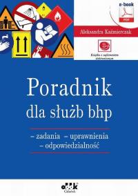 Poradnik dla służb bhp – zadania - okłakda ebooka