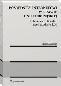 Pośrednicy internetowi w prawie - okłakda ebooka