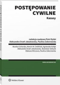 Postępowanie cywilne. Kazusy - okłakda ebooka