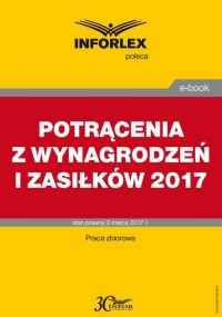 POTRĄCENIA Z WYNAGRODZEŃ I ZASIŁKÓW - okłakda ebooka