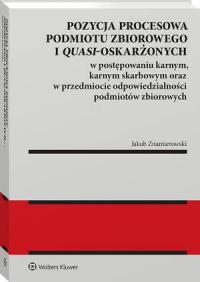 Pozycja procesowa podmiotu zbiorowego - okłakda ebooka