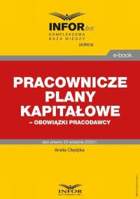 Pracownicze plany kapitałowe – - okłakda ebooka