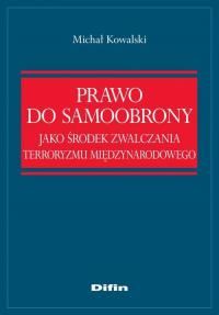 Prawo do samoobrony jako środek - okłakda ebooka