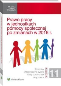 Prawo pracy w jednostkach pomocy - okłakda ebooka