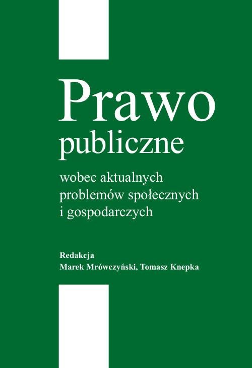 Prawo publiczne wobec aktualnych - okłakda ebooka