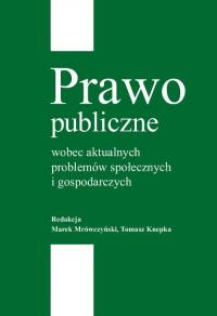 Prawo publiczne wobec aktualnych - okłakda ebooka