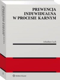 Prewencja indywidualna w procesie - okłakda ebooka