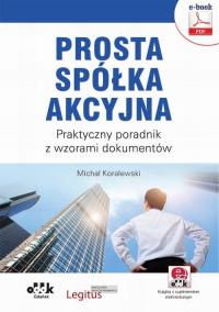 Prosta spółka akcyjna. Praktyczny - okłakda ebooka