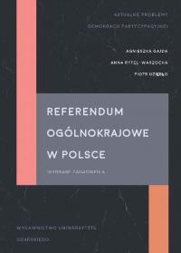 Referendum ogólnokrajowe w Polsce. - okłakda ebooka
