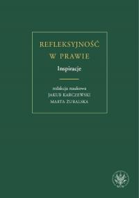 Refleksyjność w prawie. Inspiracje - okłakda ebooka