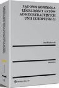 Sądowa kontrola legalności aktów - okłakda ebooka