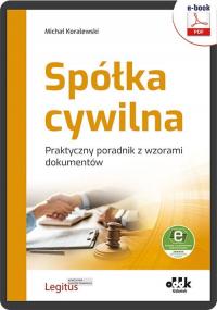 Spółka cywilna. Praktyczny poradnik - okłakda ebooka