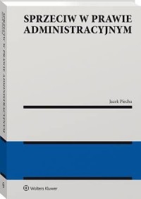 Sprzeciw w prawie administracyjnym - okłakda ebooka